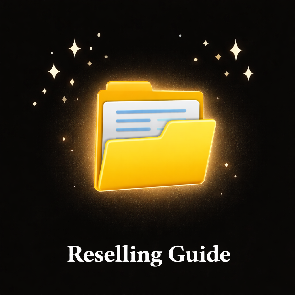 Reselling Guide [FREE]